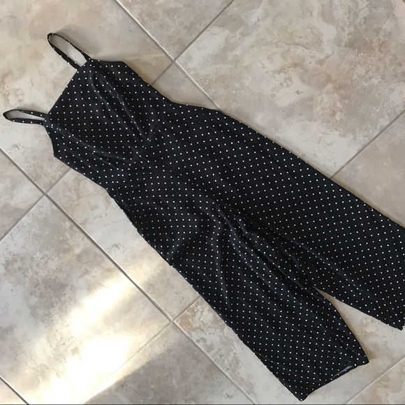 Old Navy Black Polka Dot Jumpsuit - Picture 5 of 7